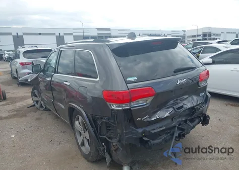 2014 Jeep Grand Cherokee Overland z USA, uszkodzony, nr VIN 1C4RJFCG6EC211600